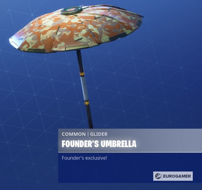 Fortnite new Victory Umbrella, the latest Victory Umbrella in this